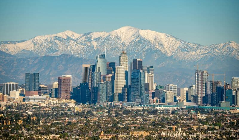 LA Metro cityscape